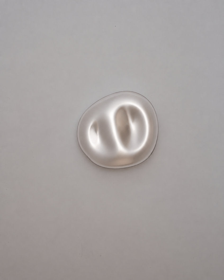 Ocean Mirror Sculpture Silver