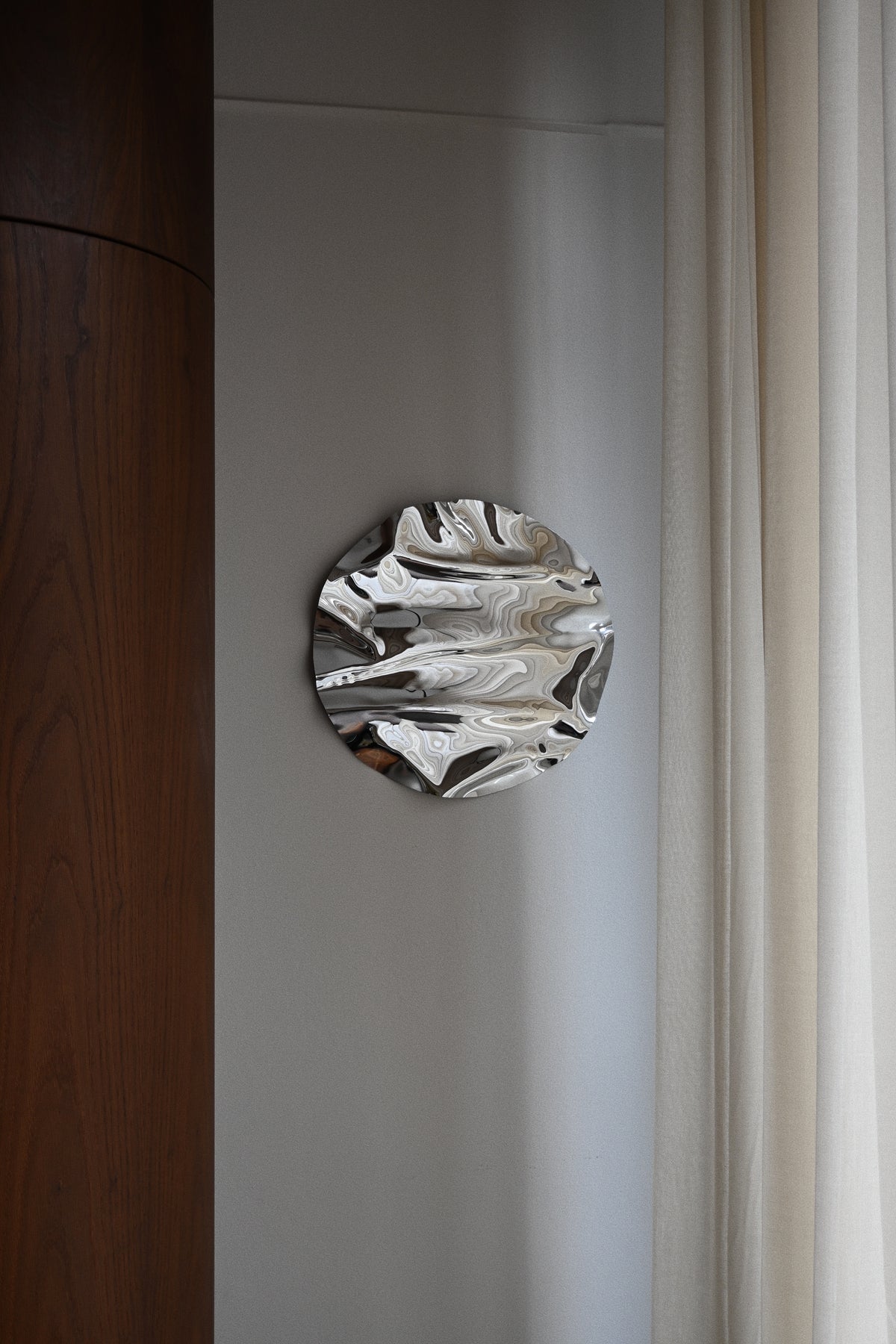 Psychedelic Mirror Round