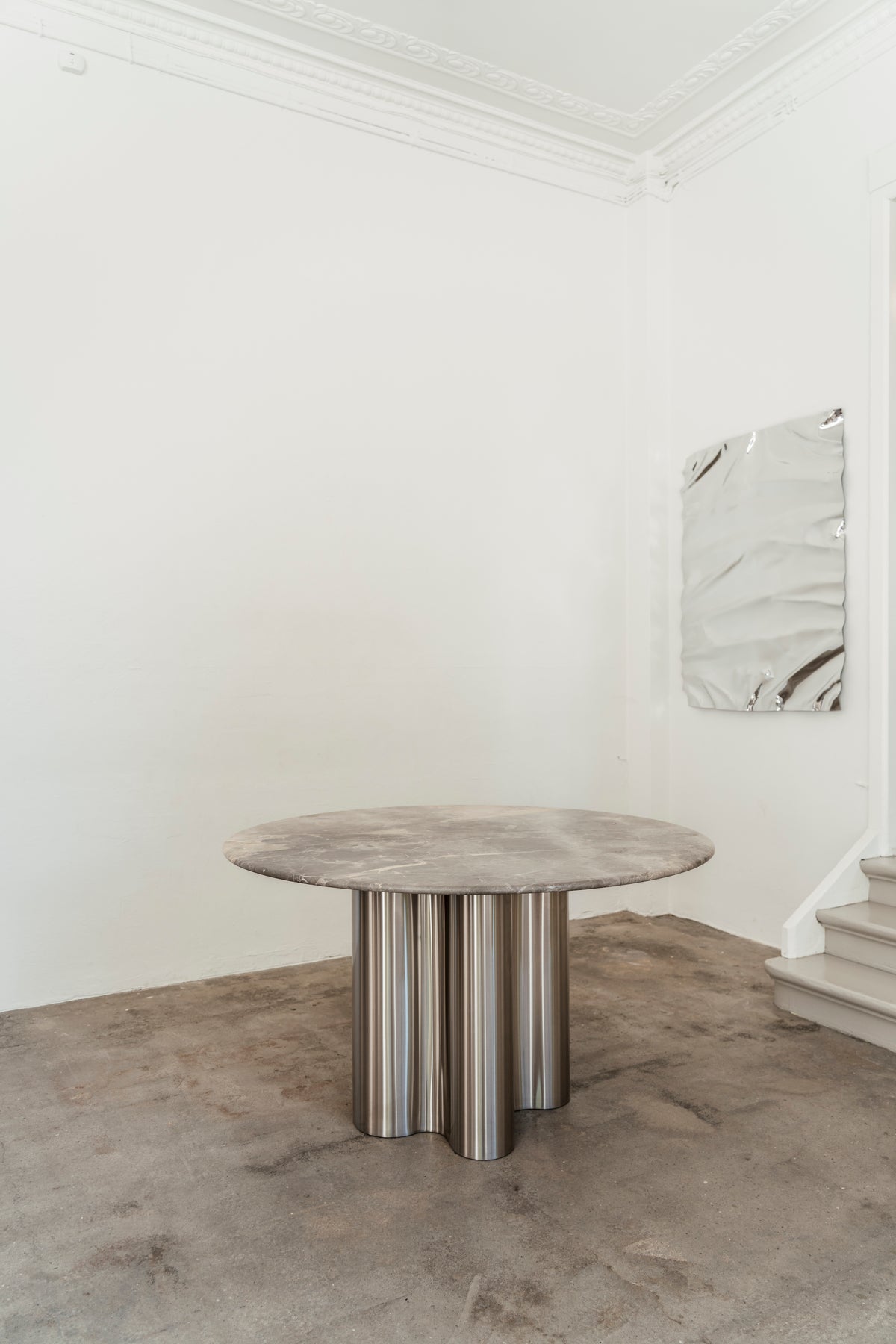 Silver Root Dining Table (Marble)