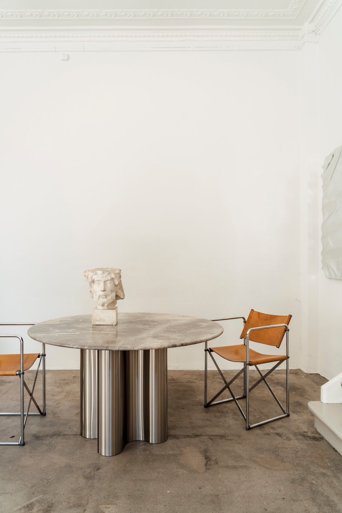 Silver Root Dining Table (Marble)