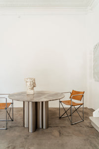 Silver Root Dining Table (Marble)