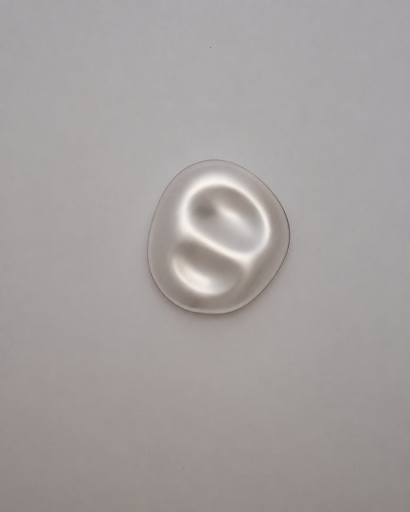 Ocean Mirror Sculpture Silver