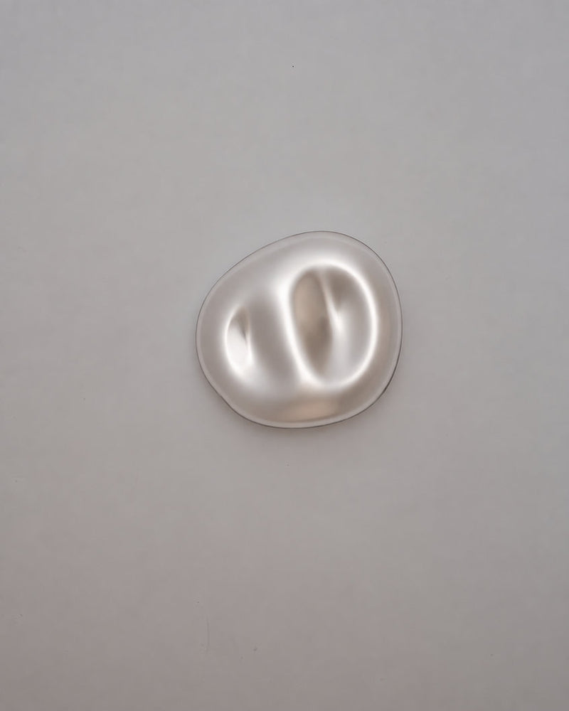 Ocean Mirror Sculpture Silver